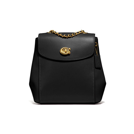 COACH/蔻驰双肩包专柜新款女士PARKER系列黑色多功能双肩包 35568